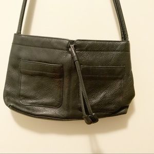 Fossil leather handbag